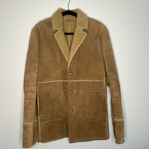 Vintage 100% Leather 4YOU JEANS Size Medium Coat